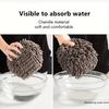 1PC Super Absorbent Chenille Towel Ball ,Quick Dry Thickened Kitchen Bathroom Towel with Hanging Loop.