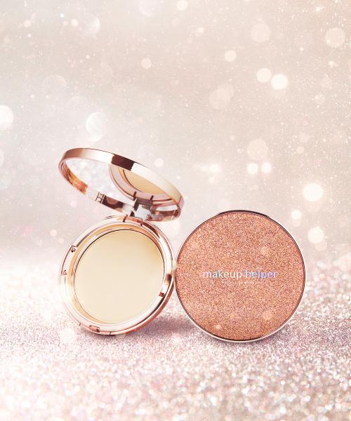 [makeup Helper] Art Pact Original Pro Finish Powder & Rose Glitter Brush Set 25g