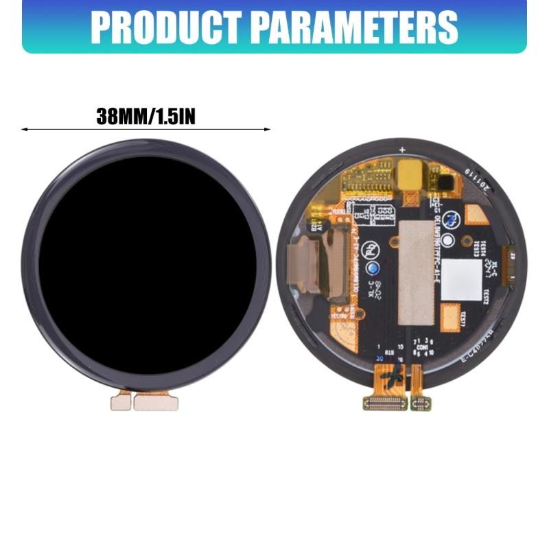 High Definition LCD Touch Display Screen Assembly For Intelligent Watch With Smooth Operation And Metal Glass Construction