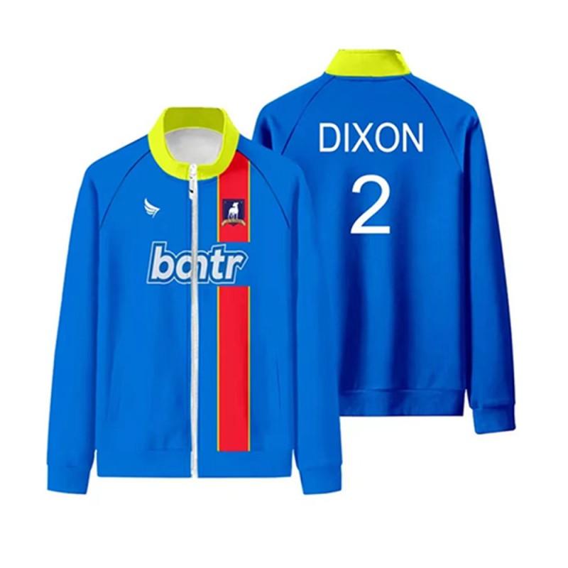COS Football Coach Stand Collar Sweatshirt Ted Lasso AFC Richmond Casual Jacket Men