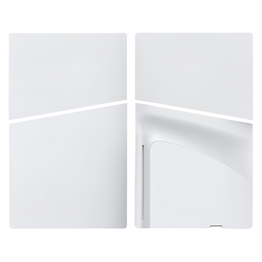 ABS Hard Case Replacement Faceplate Anti-Scratch Face Plate Console Cover Dustproof Shockproof for PS5 Slim Disc Edition Console