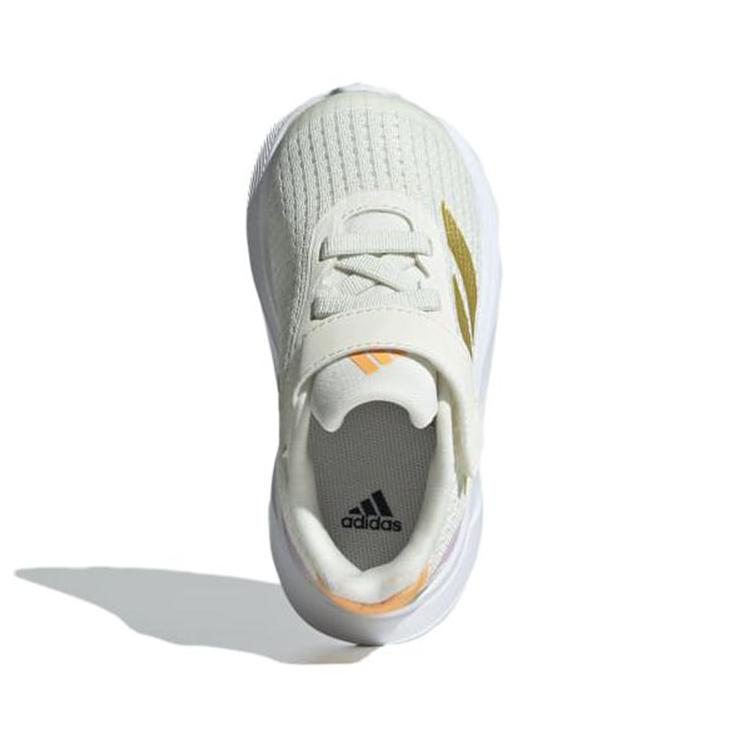 Adidas Duramo SL I Ivory Gold Metallic Baby Sneakers White Hazy-Orange ID5893