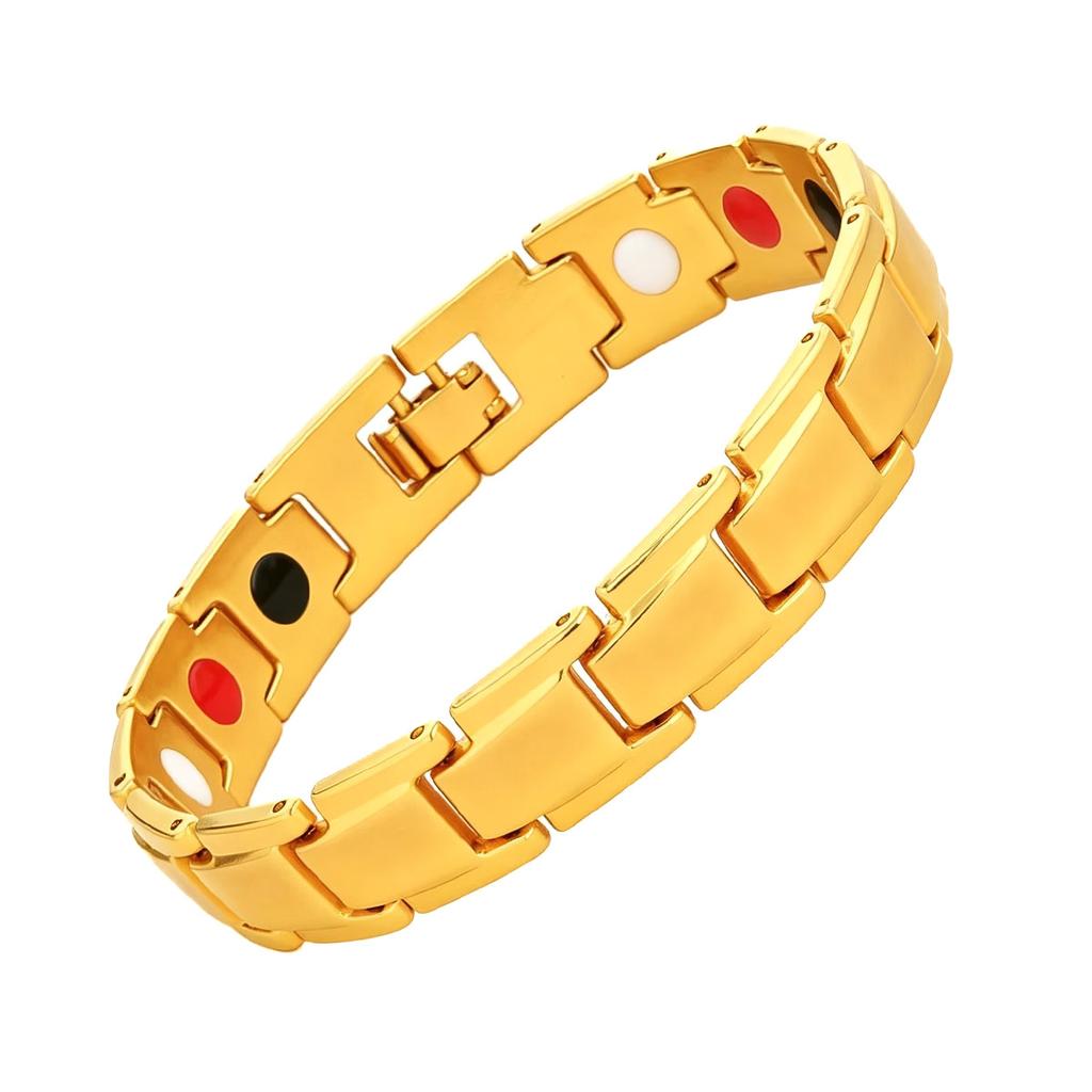 New Detachable Magnetic Bracelet European and American Men's Alloy Couple Bracelet