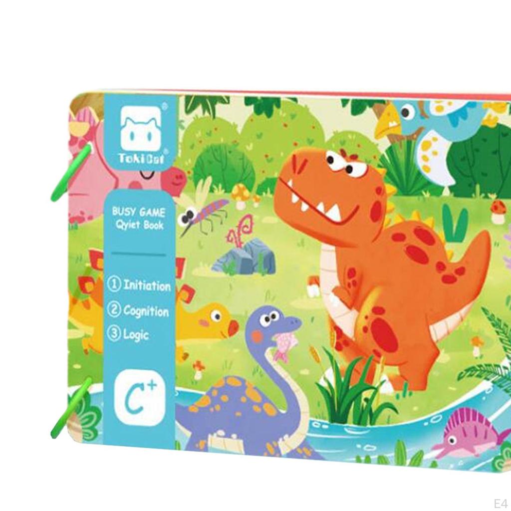 Baby Early Education Tear Book Easy Use Sensory Toy Interactive Sticker