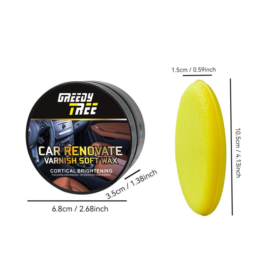 

Полировальный воск для автомобиля, средство для восстановления пластиковых деталей, усилитель блеска салона, защита шин и средство для удаления желтизны с черных автомобилей