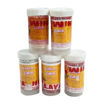 Ujala Eye Drops Set (5 X 5 Ml), Ujala Eye Drops Set 5, Himalaya Chemical Laboratory Pharmacy