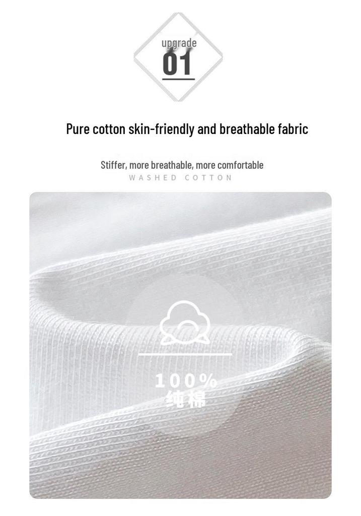 Heren 2026 Zwaar Katoenen Vest - Koreaanse Stijl Trendy Mouwloos T-shirt, Effen Kleur Casual Basislaag
