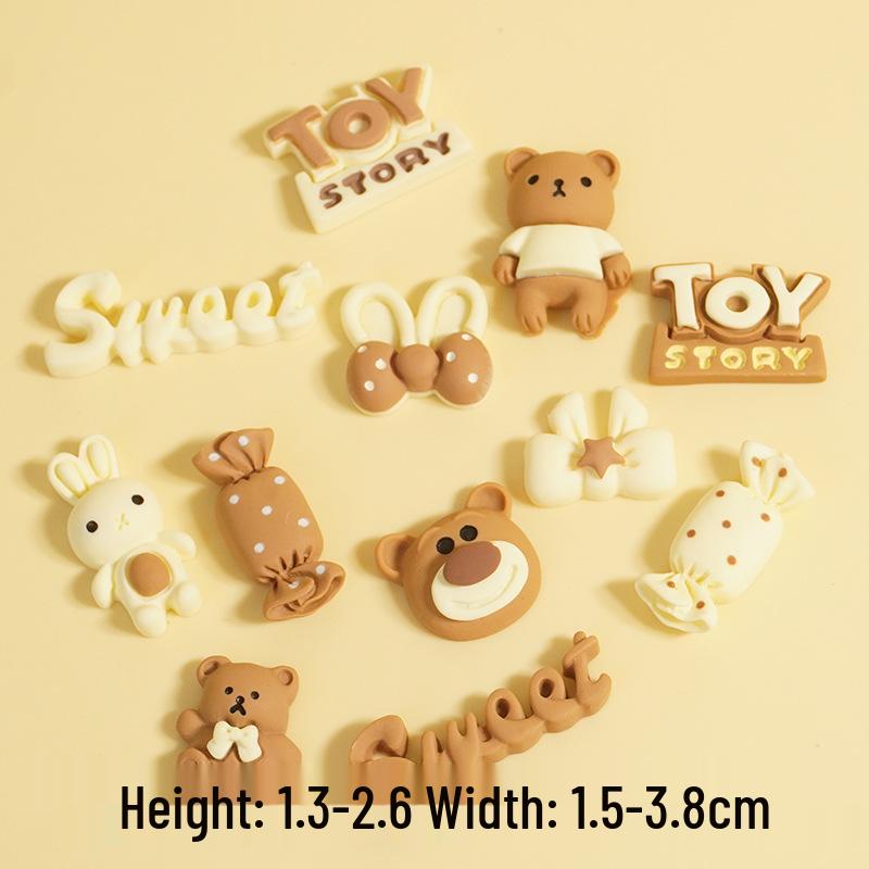 Miniature Luminous Resin Animal Ornaments: Cartoon Desktop & Car Decorations