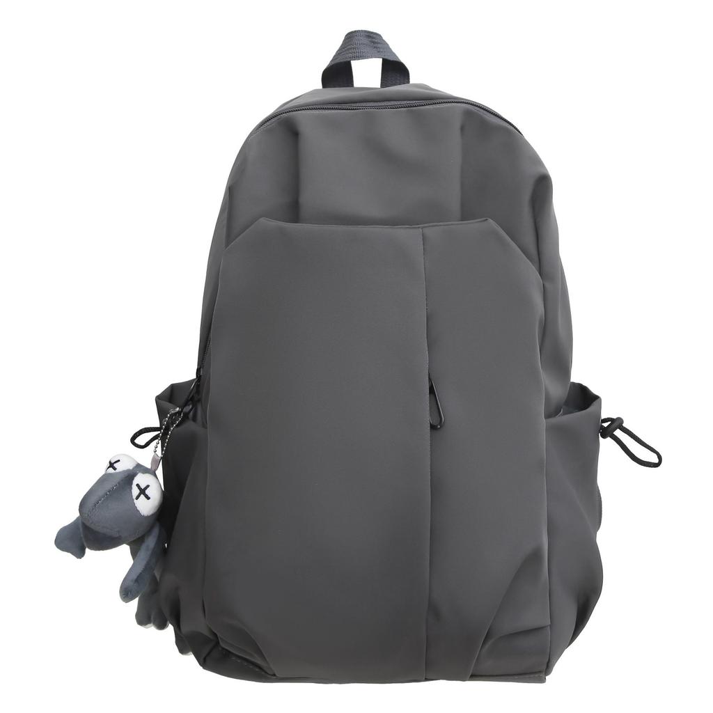 Schoolbag Schoolbag Male College Student Ins Trendy Cool Casual Simple Large Capacity Backpack Junior High School High School Travel Backpack