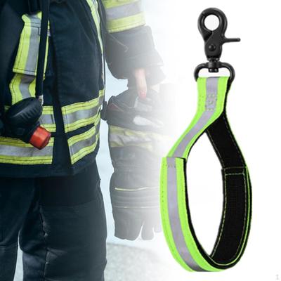Feuerwehrhandschuh-Gurtklemme für Kaltwetterhandschuhe, tragbare Nylon-Feuerwehrmann-Einsatzausrüstung