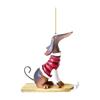 New Acrylic Fun Dog Christmas Tree Decoration, Lovely Holiday Pendant Christmas Tree Car Installation