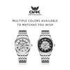 OPK Men's Luminous Waterproof Roman Mechanical Dial Watch Hollowed out Design New Domineering Foreign Trade Watch 6102