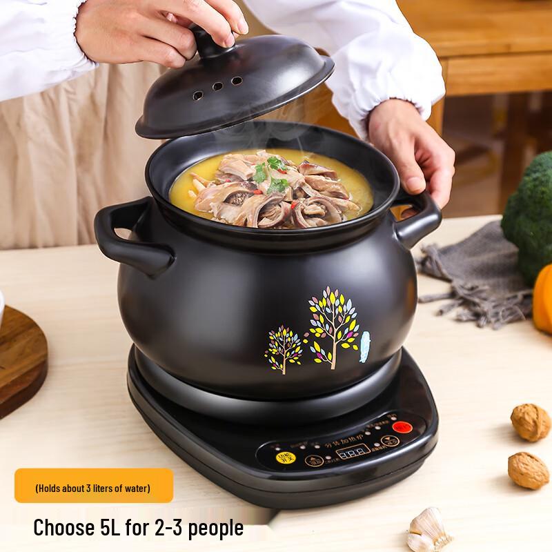 

Ruhan 5L Ceramic Electric Stew Pot