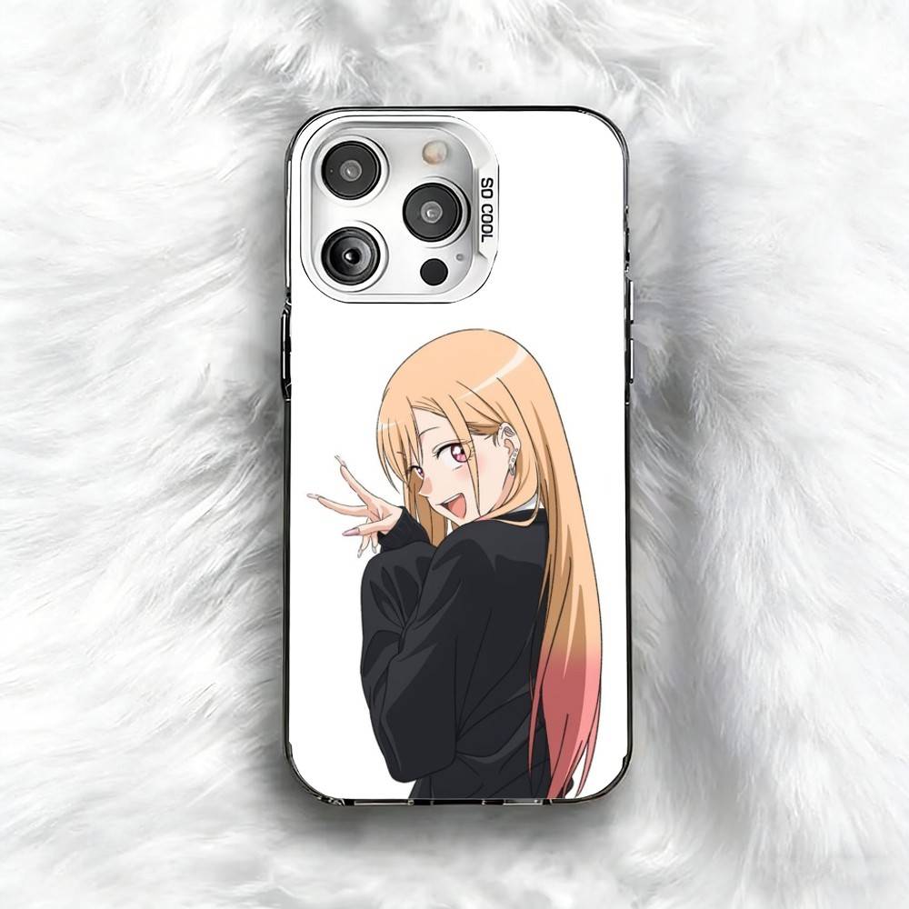 

Моя D-Dress-Up D-Darling Чохол для телефону iPhone 16 17 15 14 12 13 Pro Max Чорний Колір Ударостійкий Чохол iPhone15plus