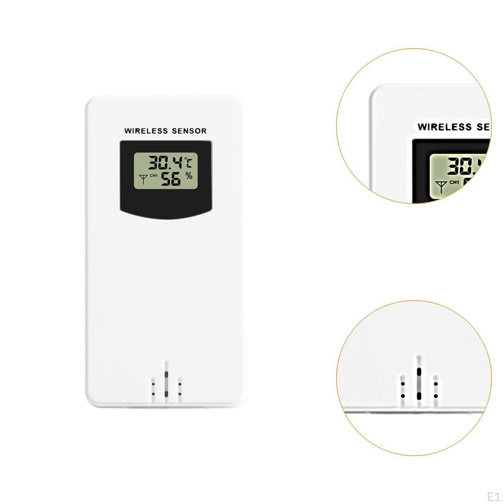 Temperature Humidity Sensor Professional Practical Indoor Outdoor Wireless