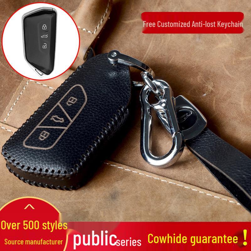 VW Teramont, Lamando, ID4, ID3, ID6, Golf, Talagon Leather Key Case
