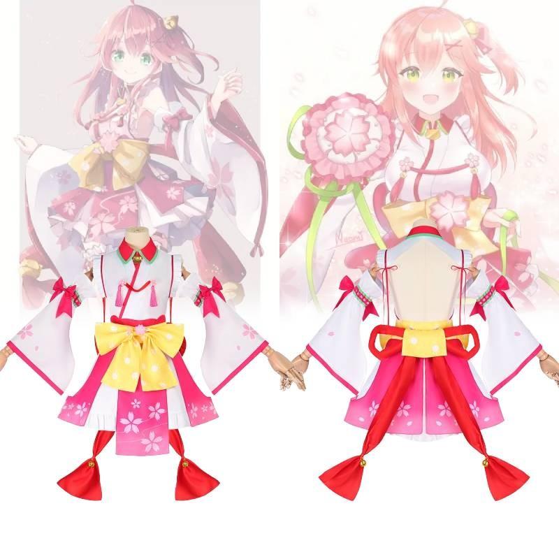 Youtuber Cosplay Costume Breathable Polyester Parties Girl Role Clothing Play