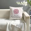 Hot Selling Highend Printing Pillow Case Natural Linen Organic Fabric DoubleSided Printing Sofa Home Decor Cushion Cover