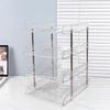 Large Capacity Desktop File Organizer Transparent Paper Holder Modular Storage Rack  Home