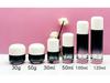 Neues Hautpflege Transparentes Glasflaschen Set, 30ml-120ml für Wasser & Lotion Nachfüllungen, Erhältlich in 30g und 50g Größen
