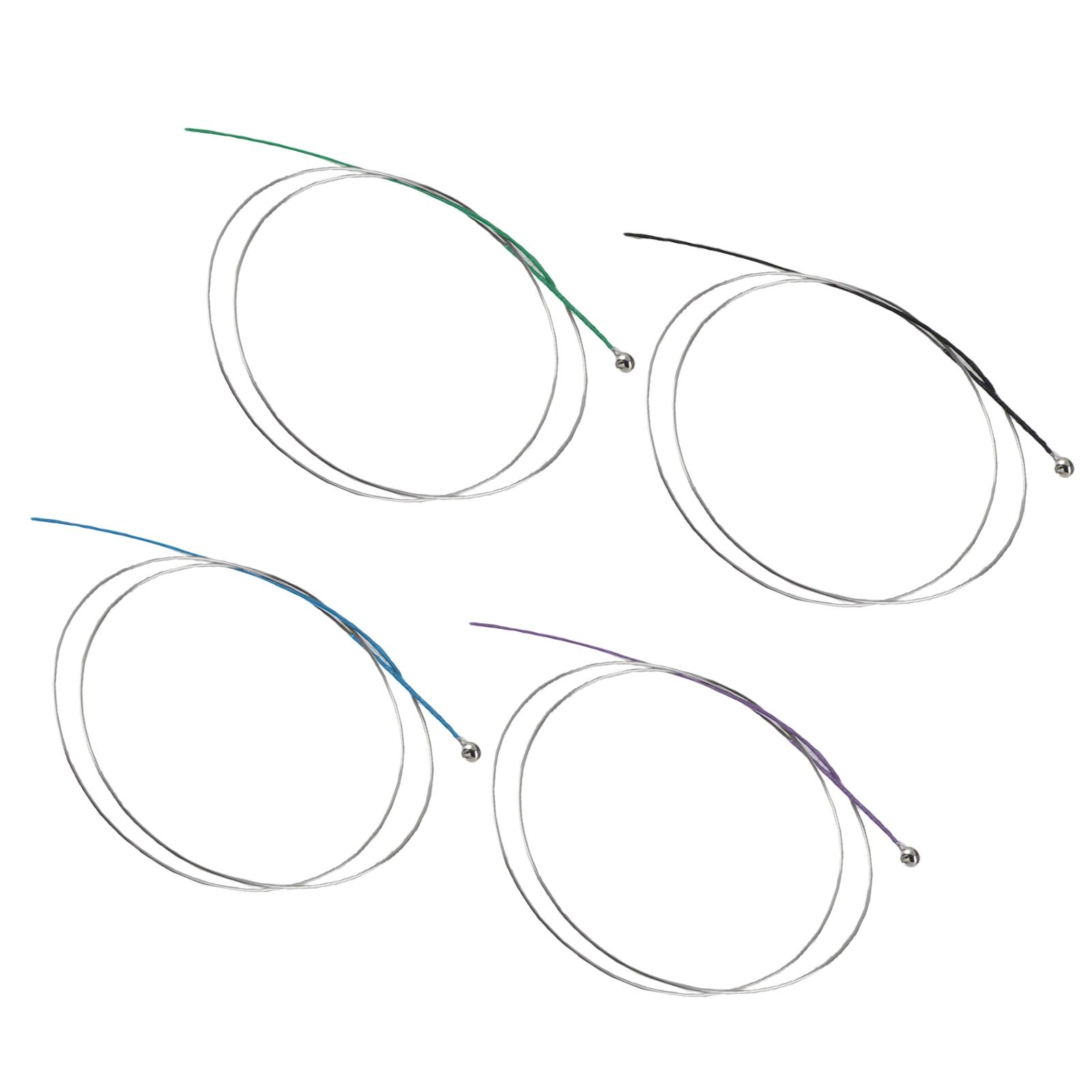 

Полный набор высококачественных струн для скрипки Размер 4 4 и 3 4 Скрипичные струны Стальные струны G D A и E струны