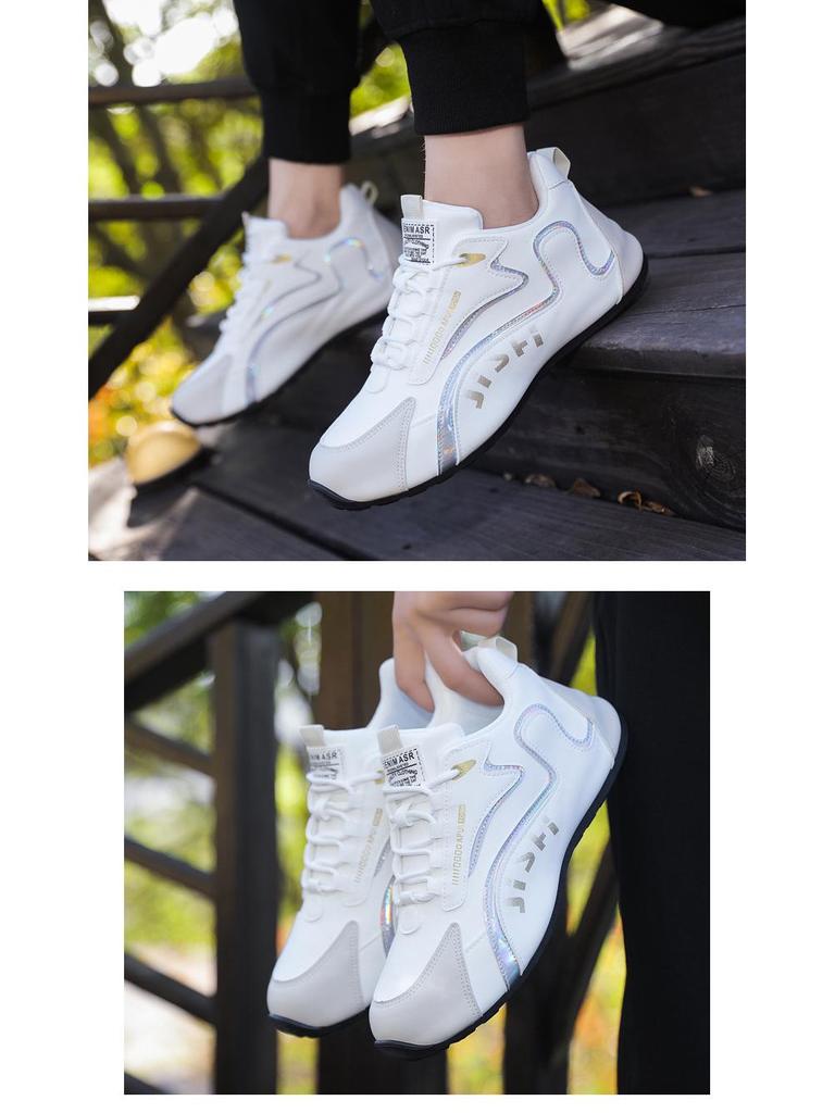 Men's Low-Top Breathable Casual Running Shoes - Stylish & Comfortable for Students & Outdoor Travel