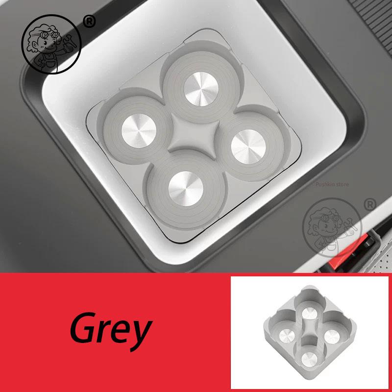 For BYD Leopard 7 Titanium 7 2025 2026 Car Silicone Refrigerator Storage Box Restyling Tray Interior Storage Accessoriestyhr11