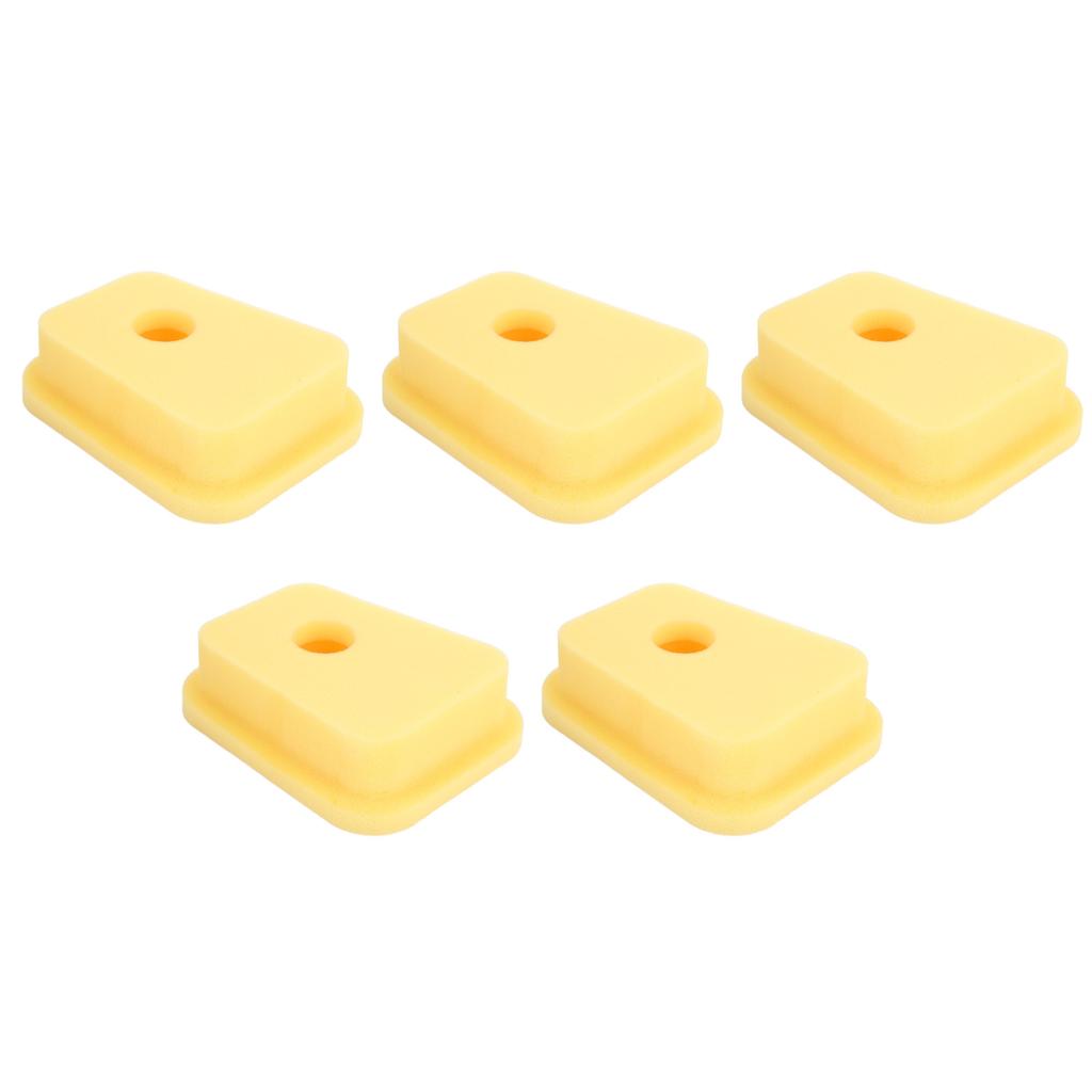 5 Pcs Lawnmower Air Filter Foam High Filtration Efficiency PU Sponge Air Cleaner Foam Filter for LG27987S Lawnmowers