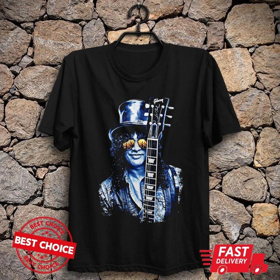 Футболка Slash Guns N Roses Унисекс Черная футболка M