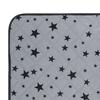 Self Warming Pet Mat Star Pattern Thermal Cat Mat Dog Crate Pad with Anti Slip Backing Washable Warm Pee Pad for Indoor Dogs Cats Couch Floor Use