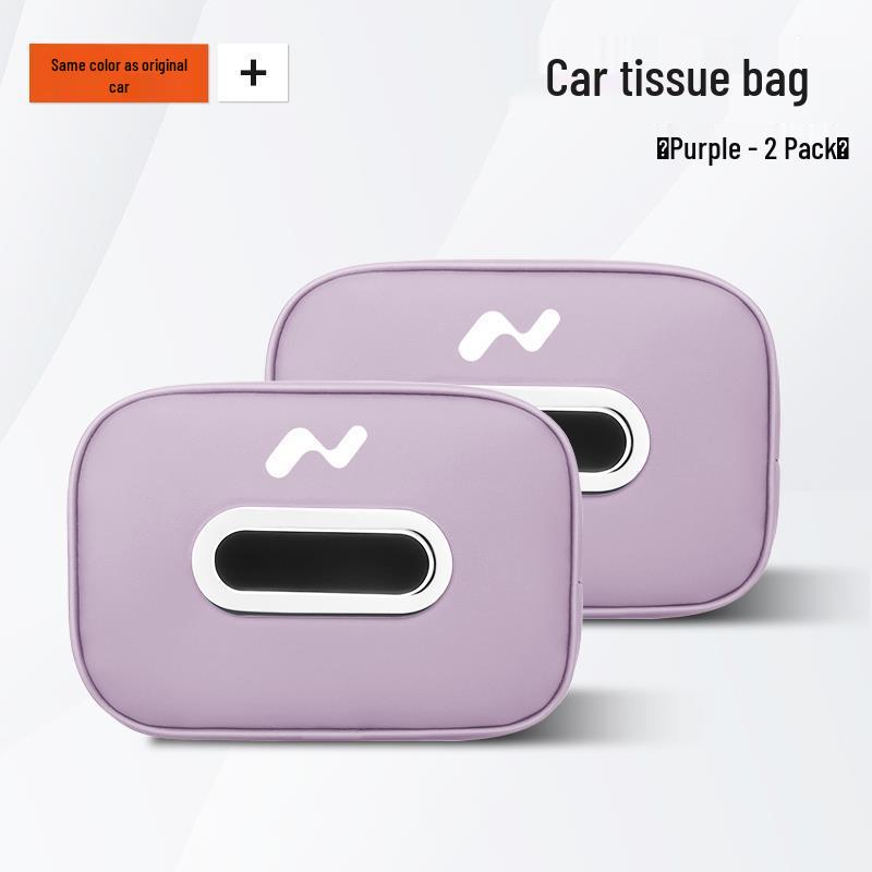 L60 Car Tissue Box Seat Back Storage Bag
