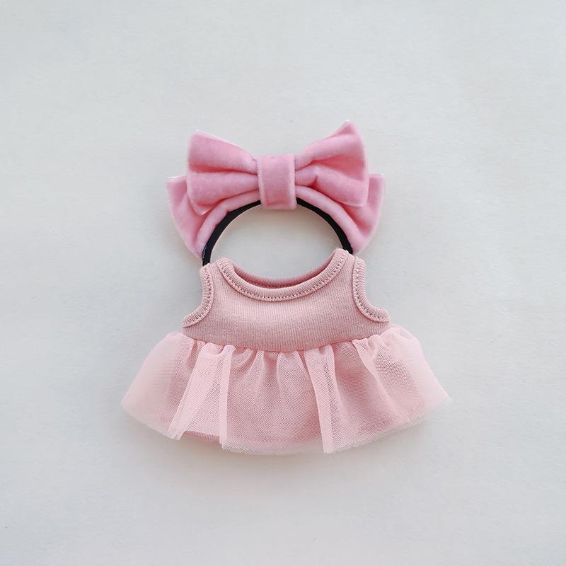Designed For 17cm Labubu 3.0 Large Into Energy Series Clothes Labubu Lace Pleated Skirt Doll Accessories Fashion Present