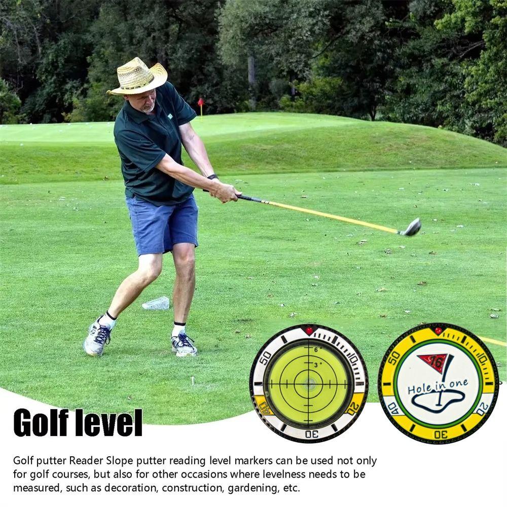 Klar & Transparent Golfwerkzeuge Leveler Ballmarker Golfwasserwaage Gartenbau Architektur