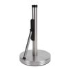 Paper Towel Holder Stainless Steel Standing Paper Towel and Spray Bottle Holder with Tension Arm for Kitchen