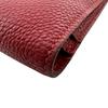 HERMES Bifold Wallet Taurillon Clemence Dogon GM Purse Red Taurillon Clemence Used