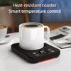 80℃ Coffee Mug Warmer Cup Heater Heating Pad Electric Hot Plate 9 Gear Temperature Warmer Coaster For Milk Tea Water 220V EU