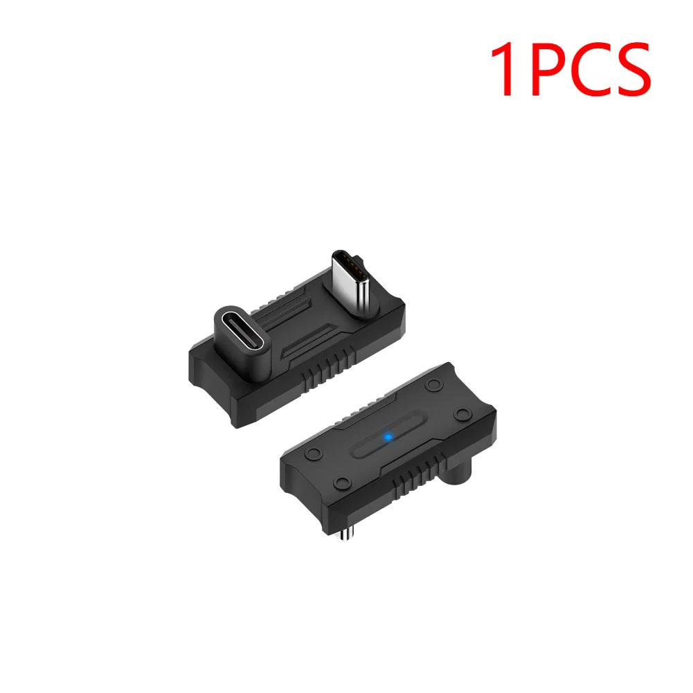 

USB-C Male To USB-C Female Adapter PD140W USB C Male Female Adapter 180 Degree U-shaped for ASUS Rog Ally/NS Switch Console