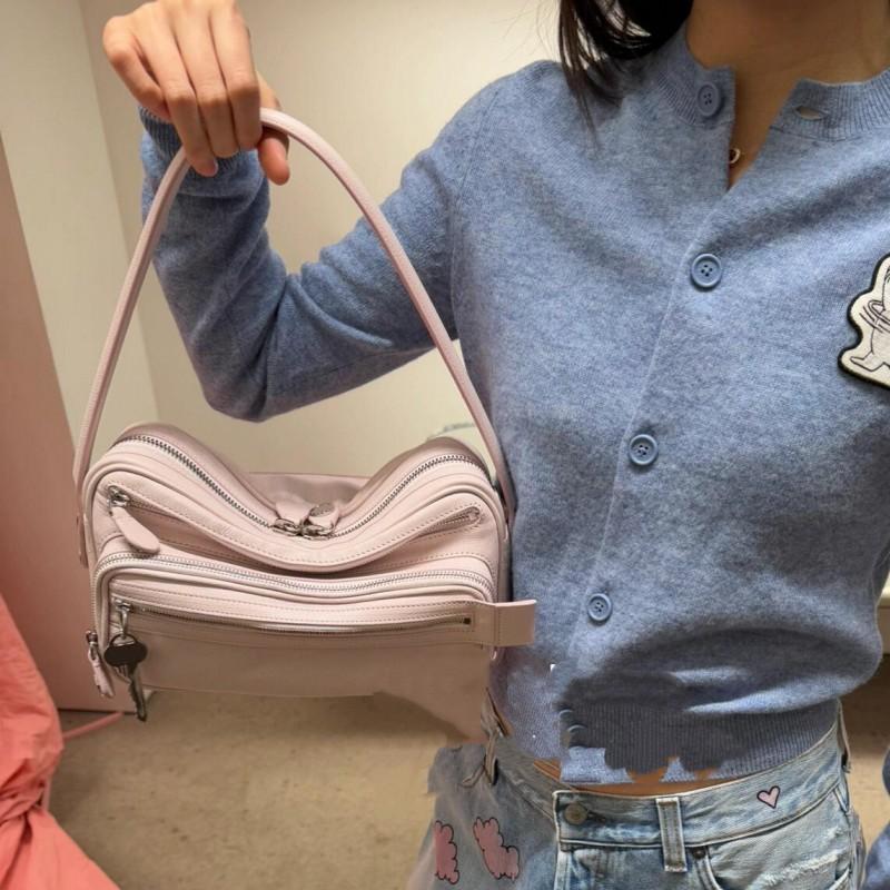 Female New Office Zipper Handbag Casual