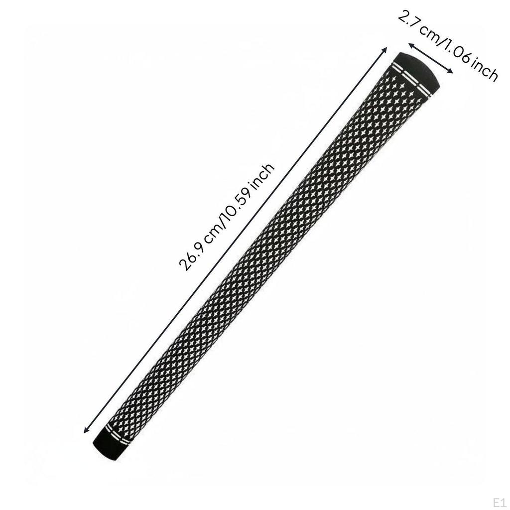 AntiSlip Golf Club Handle wear Resistant Grip 0.5 Inch Hole