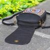 Sagit Womens Ethnic Style Embroidered  Retro Backpack Mini Coin Purse Small Bag