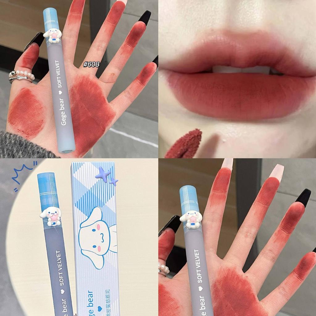 Thick Matte Lip Mud, Velvet Matte, Easy To Color, Not Easy To Fade, Whitening Lip Glaze