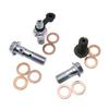 10 Pcs Stainless Steel Brake Banjo Bolts Motorcycle Banjo Bolts & Washers for Brake Caliper Masters Cylinder Easy to Use