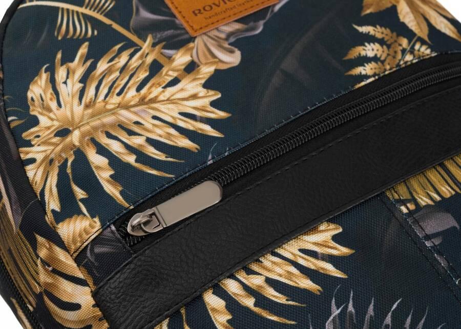 Patterned, urban women's backpack - Rovicky