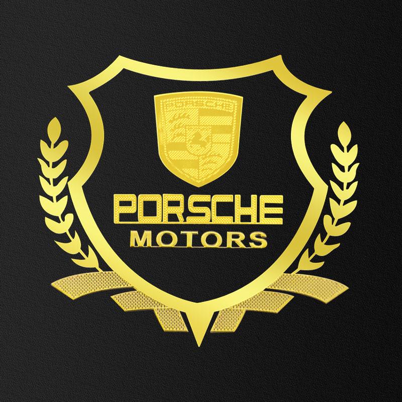 

Декоративные наклейки на боковые окна кузова, топливный бак, багажник для Porsche Boxster Cayenne Panamera Macan Cayman 911 918 996 917 991 золотой