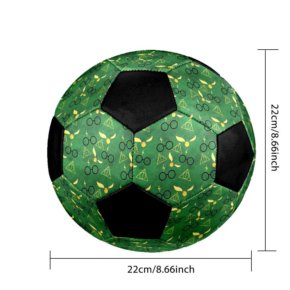 Harry Potter Soccer Ball Colorful All Ages Machine Stitched PVC Competition Ready Durable High-Bounce.SIZE5