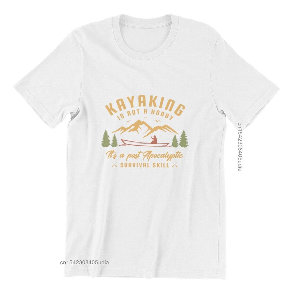Kayaking Is Not A Hobby Its A Post Kayak Kayaking Mens TShirt Black Top TShirts Design Special Men Tees
