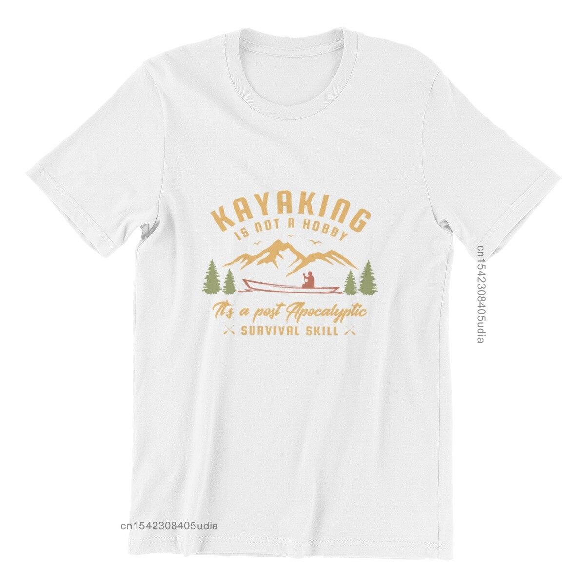 Kayaking Is Not A Hobby Its A Post Kayak Kayaking Mens TShirt Black Top TShirts Design Special Men Tees S