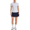 Under Armour Playoff Solid Casual Short Sleeve Polo Shirt Women Tops White 1377335-100