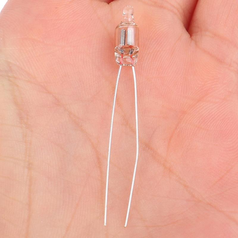 20 ks neonový indikátor světlo červené cedule 5 mm žhavení neonové lampy 5 x 13 mm žárovky 220 V