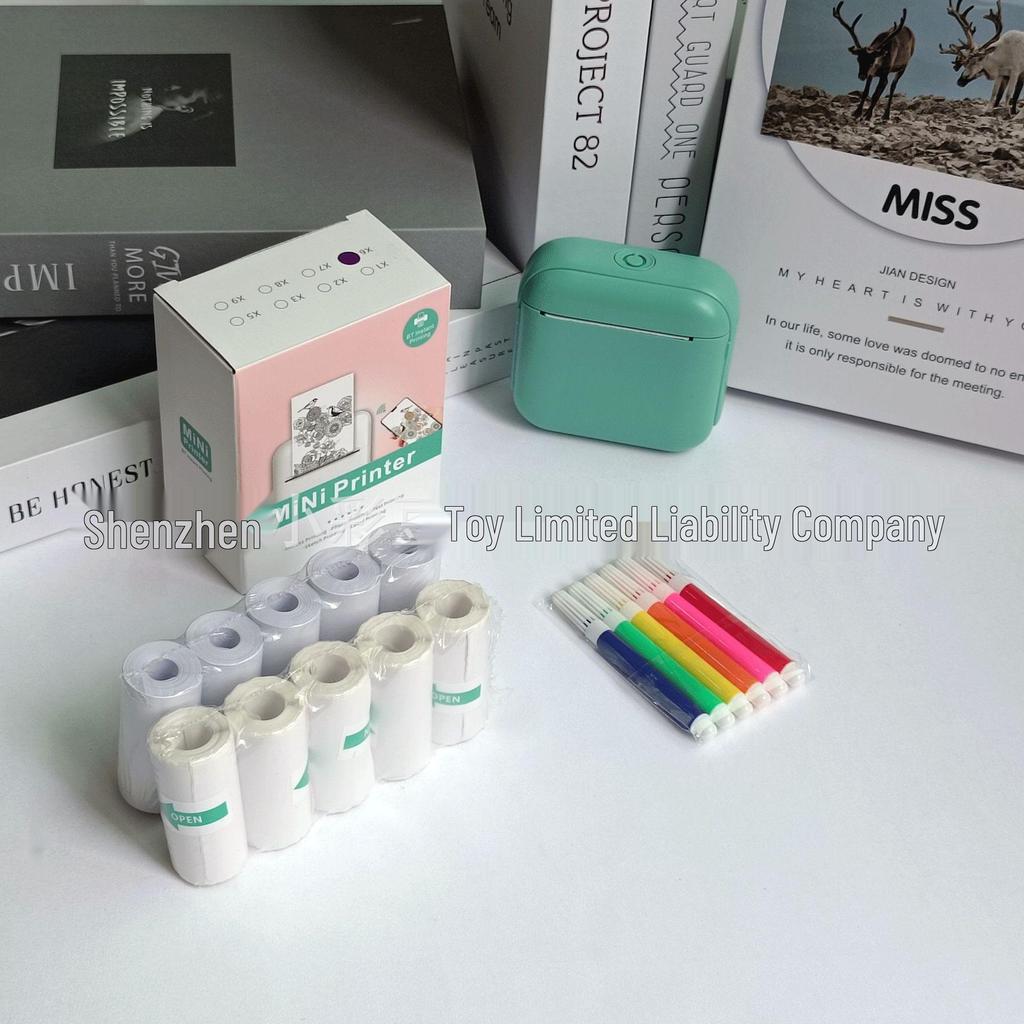 Portable Bluetooth Mini Printer for Students and Home Use